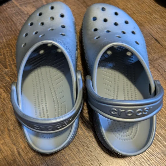 CROCS | Shoes | Crocs Gray Sandals With Ventilation And 